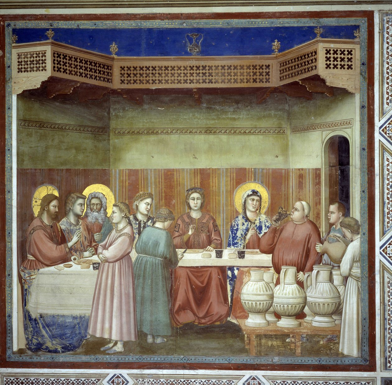 Bryllupet til Cana av Giotto (c.1266 1337)