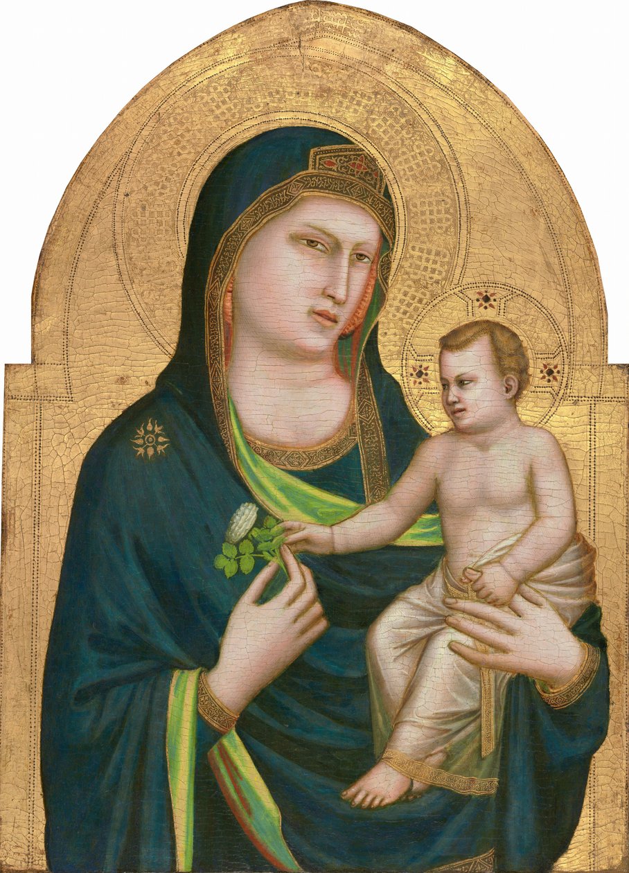 Madonna og barn, ca. 13101315. av Giotto