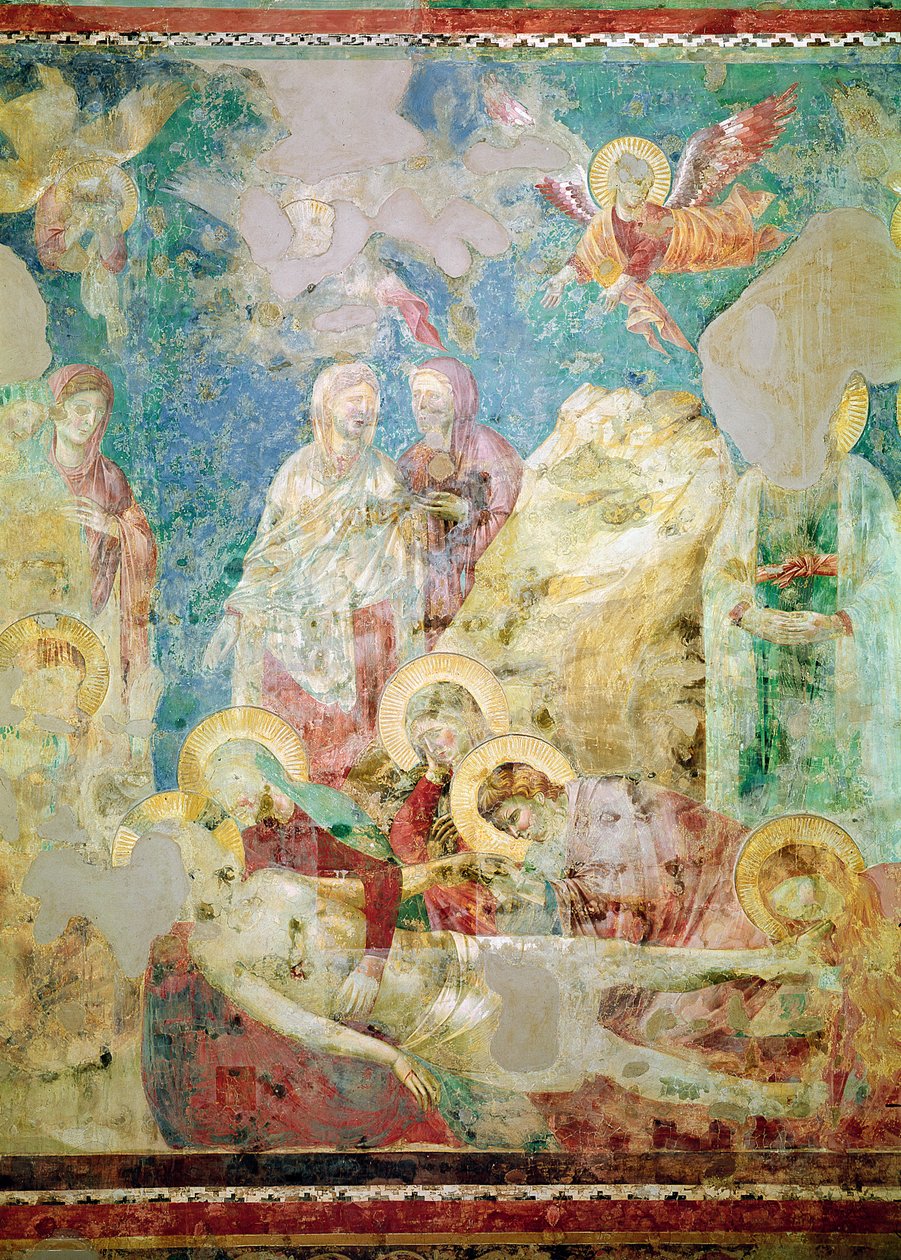 Kristi klagesang, ca. 1290-tallet av Giotto di Bondone
