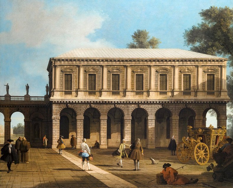 San Marco fengsler av Giovanni Antonio Canal