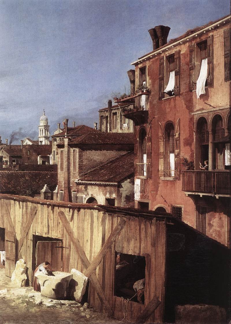 Steinhuggergården av Giovanni Antonio Canal