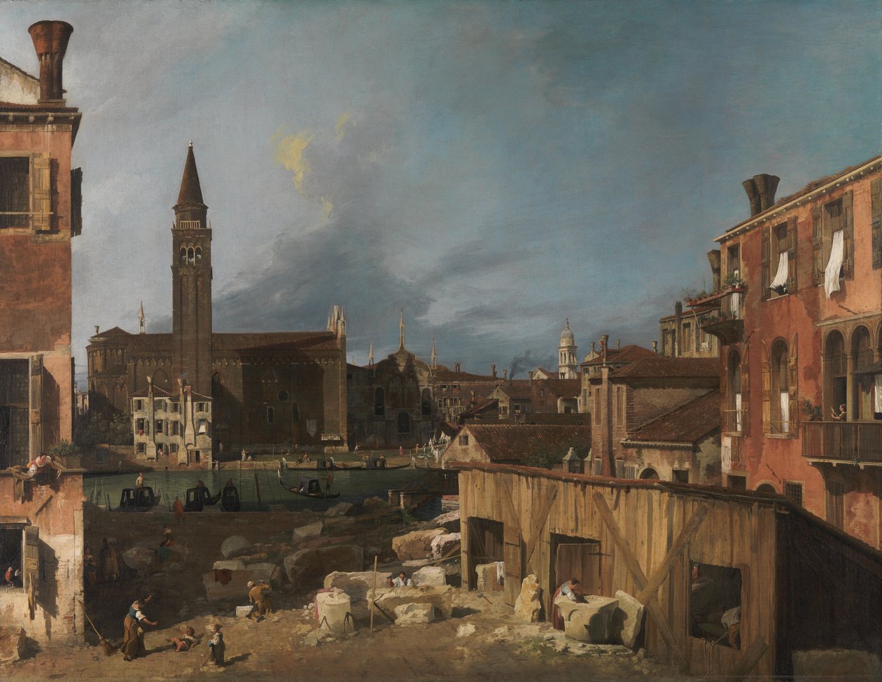 Steinhuggergården av Giovanni Antonio Canal