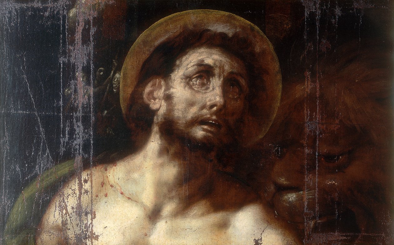 Martyrdøden til St. Ignatius av Antiokia av Giovanni Battista 1567 1633 Crespi