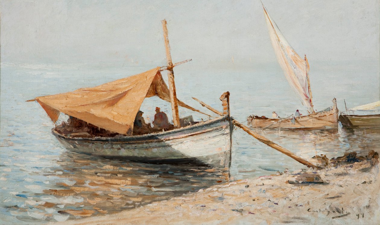 Ettermiddag i Toulon av Giovanni Battista Castagneto