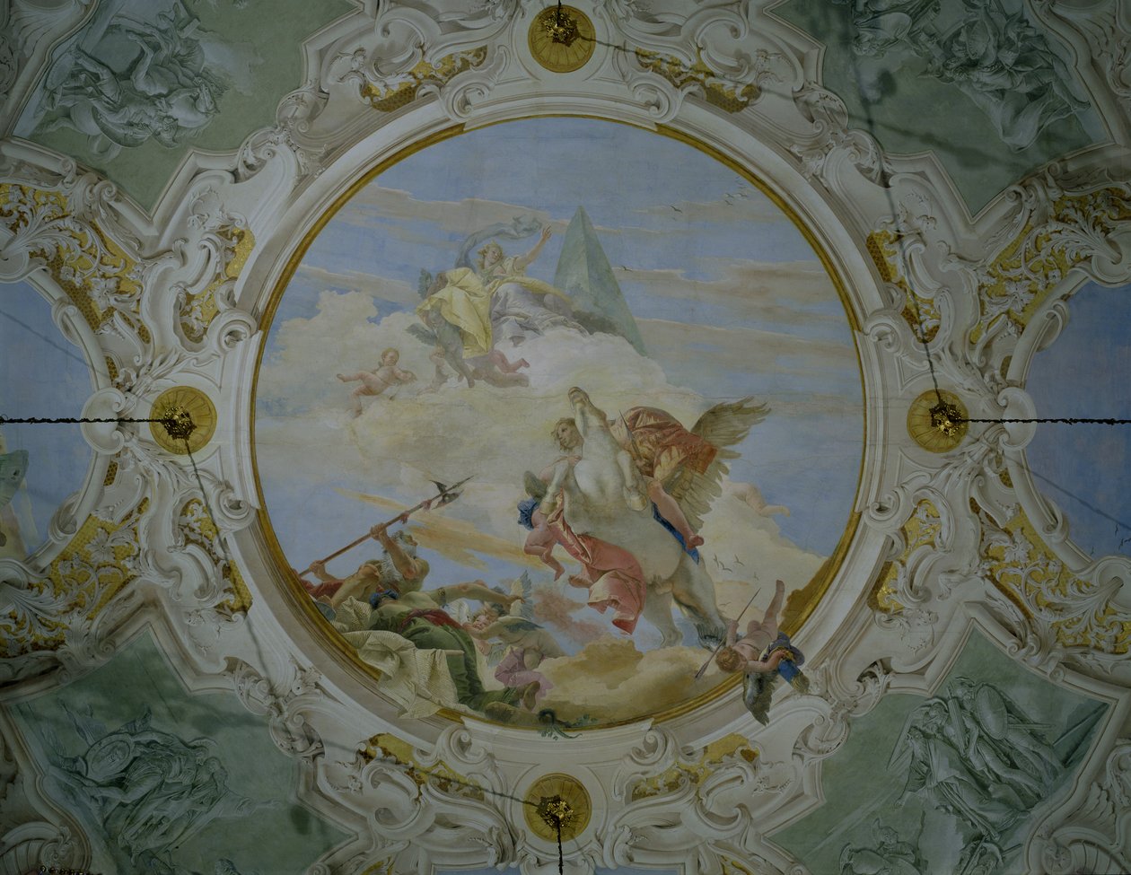 Bellerophon Riding Pegasus, ca. 1746-47 av Giovanni Battista Tiepolo