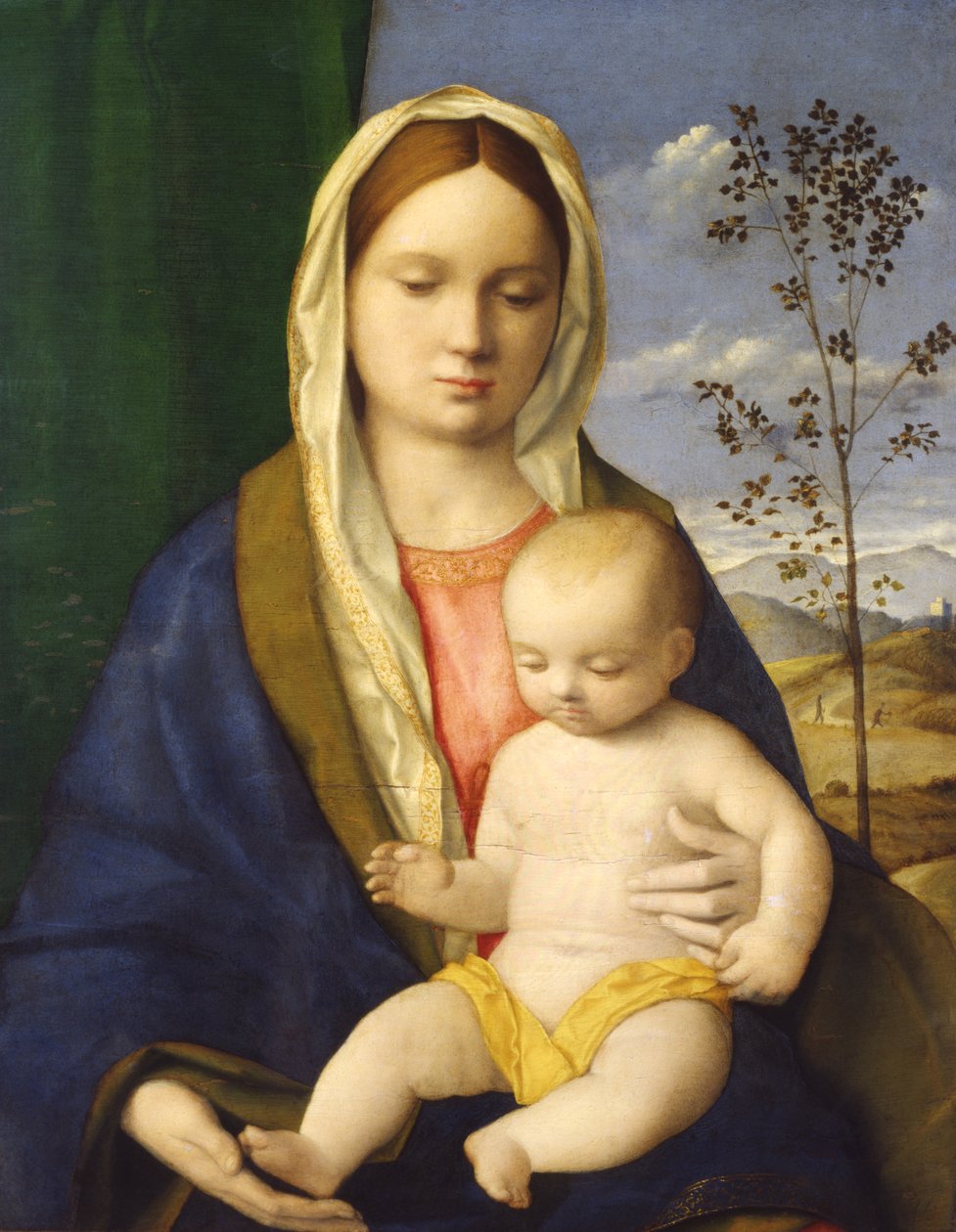 Madonna og barn, ca. 1510 av Giovanni Bellini