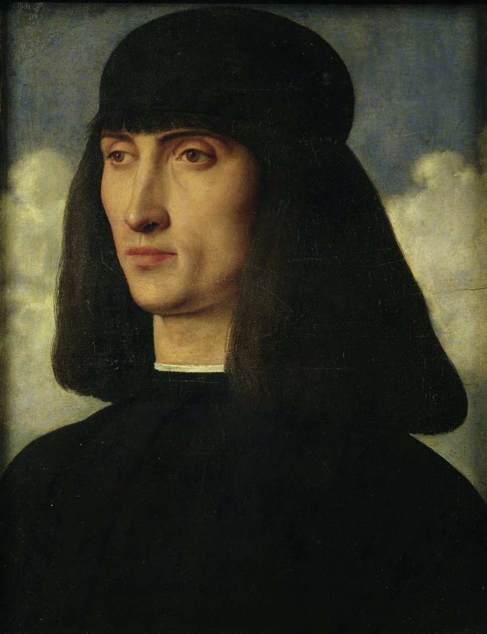 Portrett av en ung mann, ca. 1500 av Giovanni Bellini