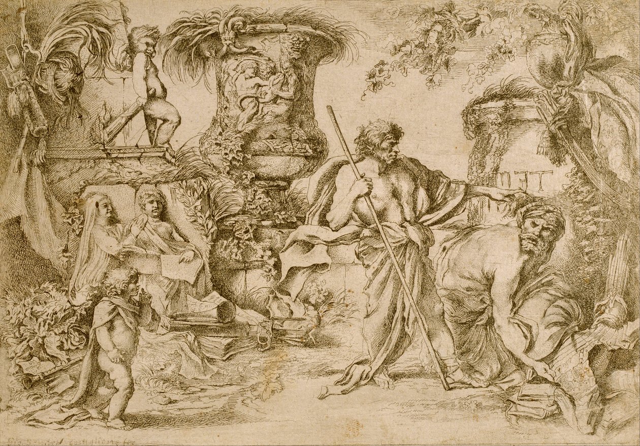 Temporal Eternity av Giovanni Benedetto Castiglione