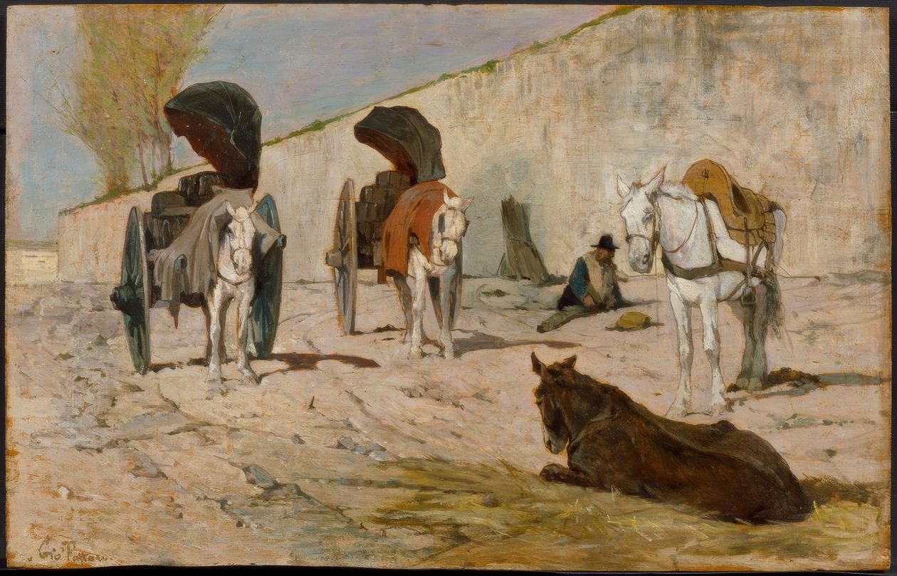 romerske graver av Giovanni Fattori