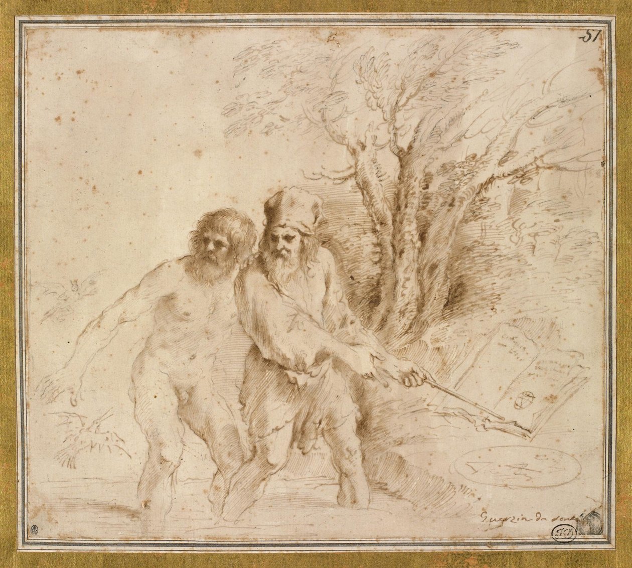 Et astrologisk emne av Giovanni Francesco Barbieri