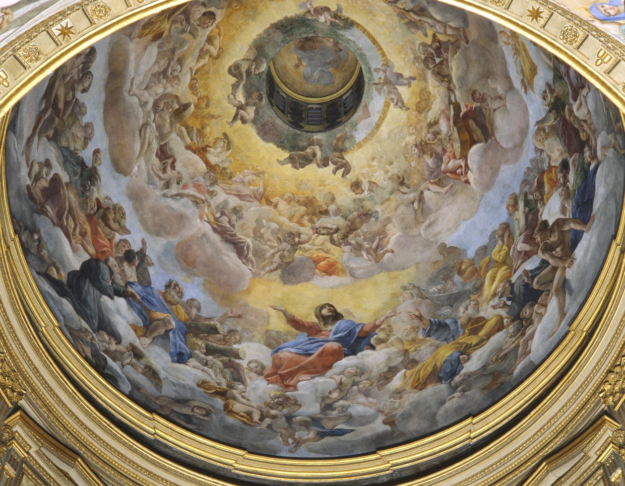 Glory of Paradise, 1627 av Giovanni Lanfranco