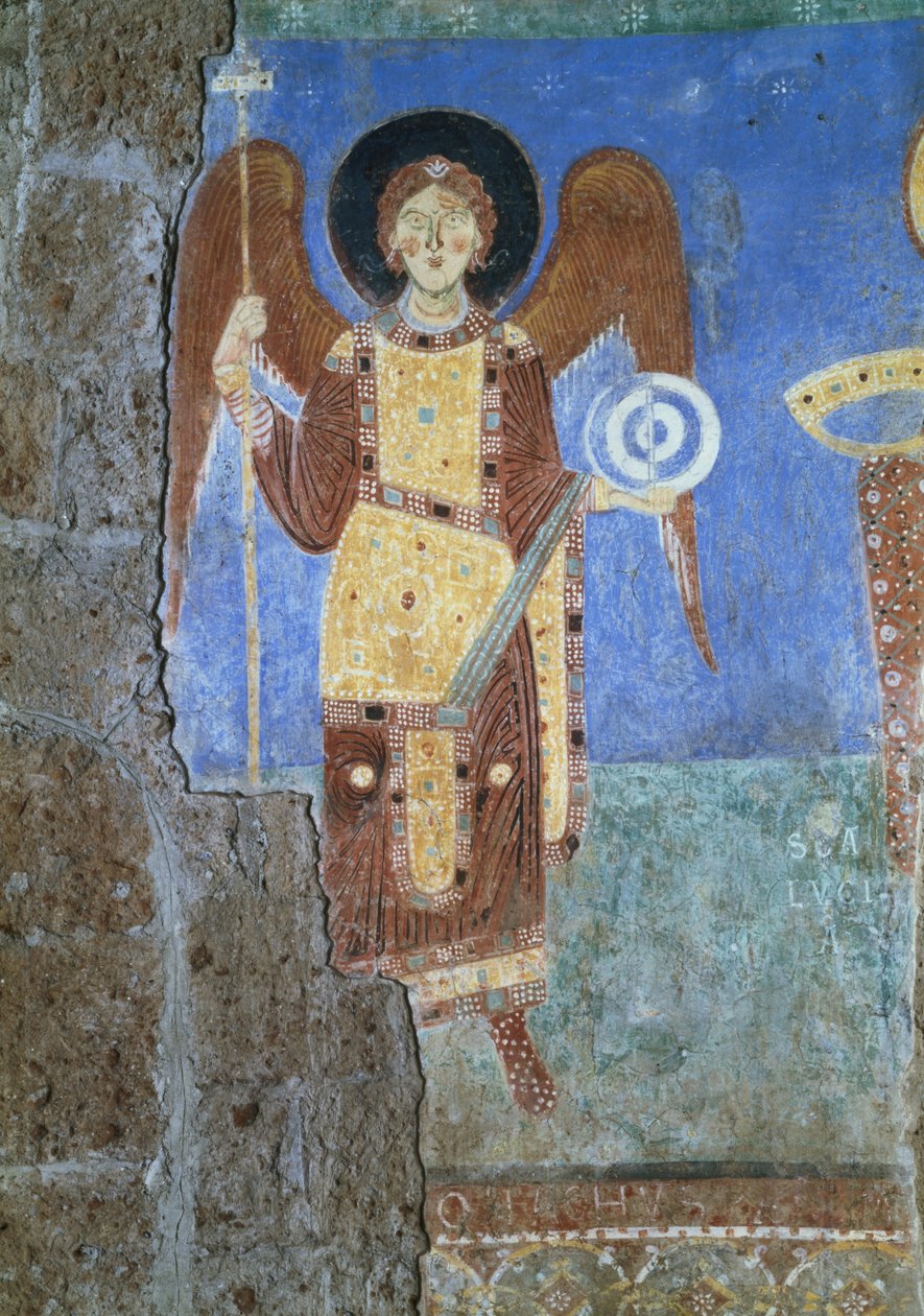 Engel fra apsis, ca.1100 av Giovanni and Stefano