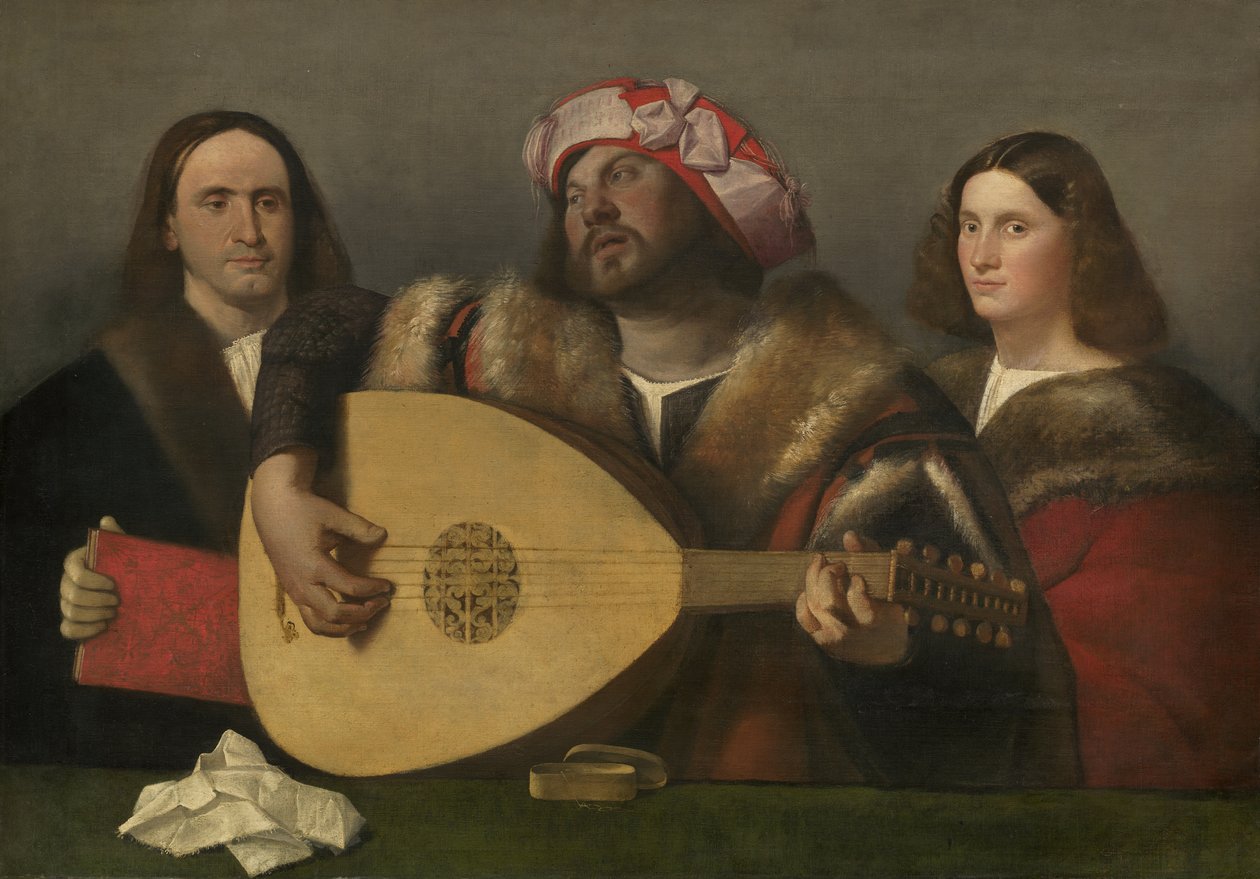 En konsert, ca. 1518-20 av Giovanni de Busi Cariani