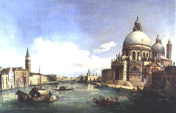 Santa Maria della Salute, Venezia av Giovanni (attr.to) Grubacs