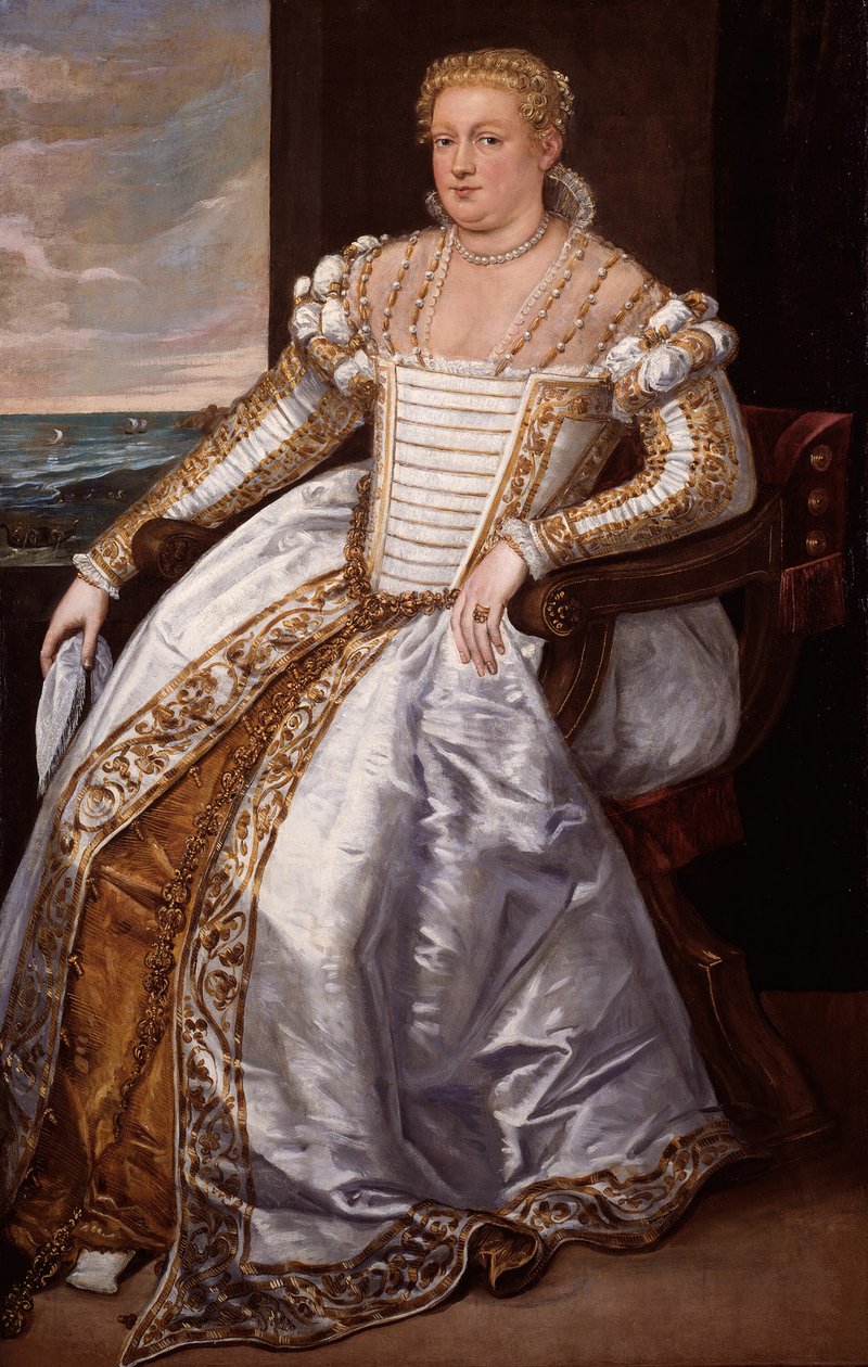 Portrett av en dame, 156570. av Giovanni Antonio Fasolo
