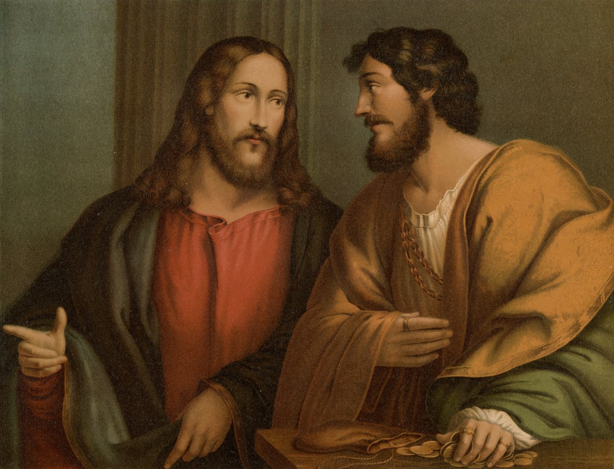 Matteus kall av Giovanni Antonio Pordenone