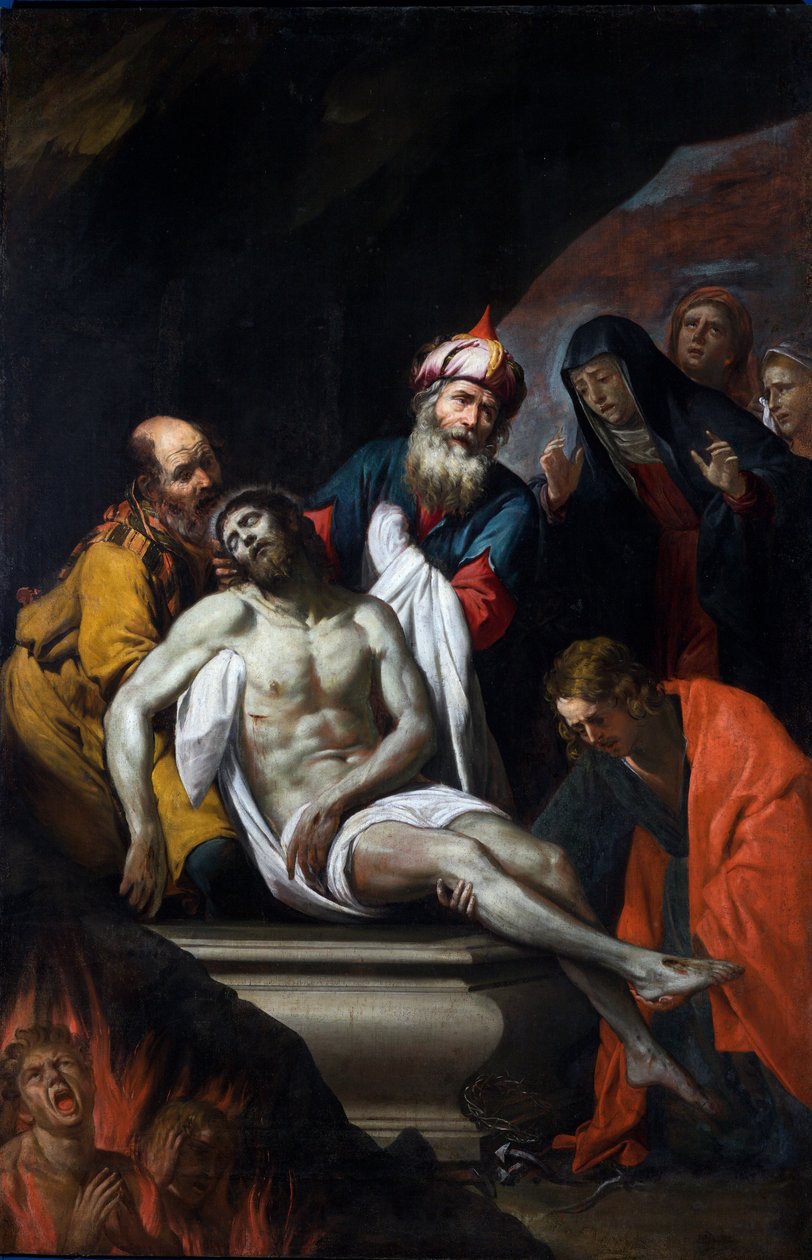 Deponering i graven av Giovanni Battista Casoni