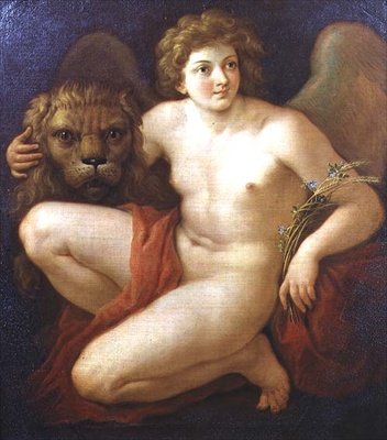 Fred, holder et løvehode av Giovanni Battista Cipriani