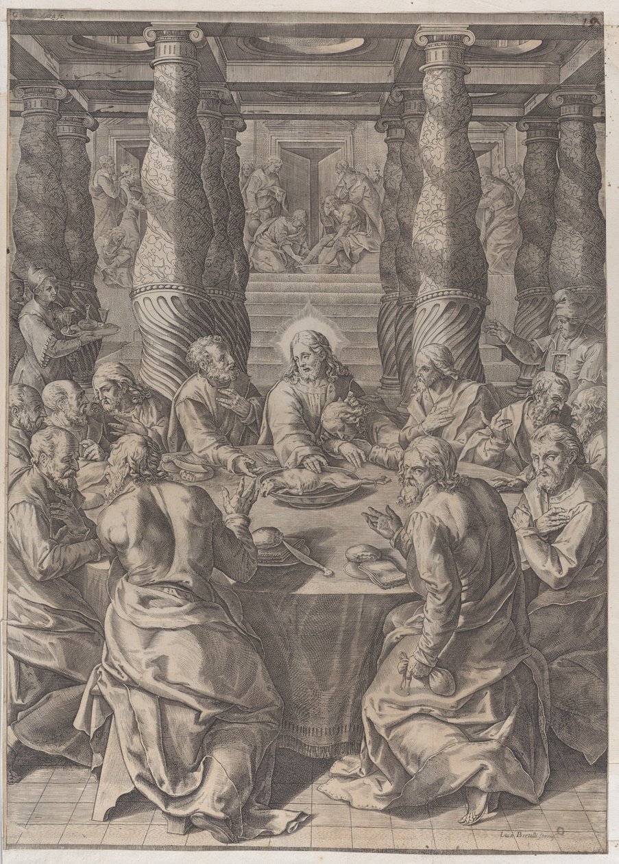 Nattverden, ca. 1580. av Giovanni Battista Mazza