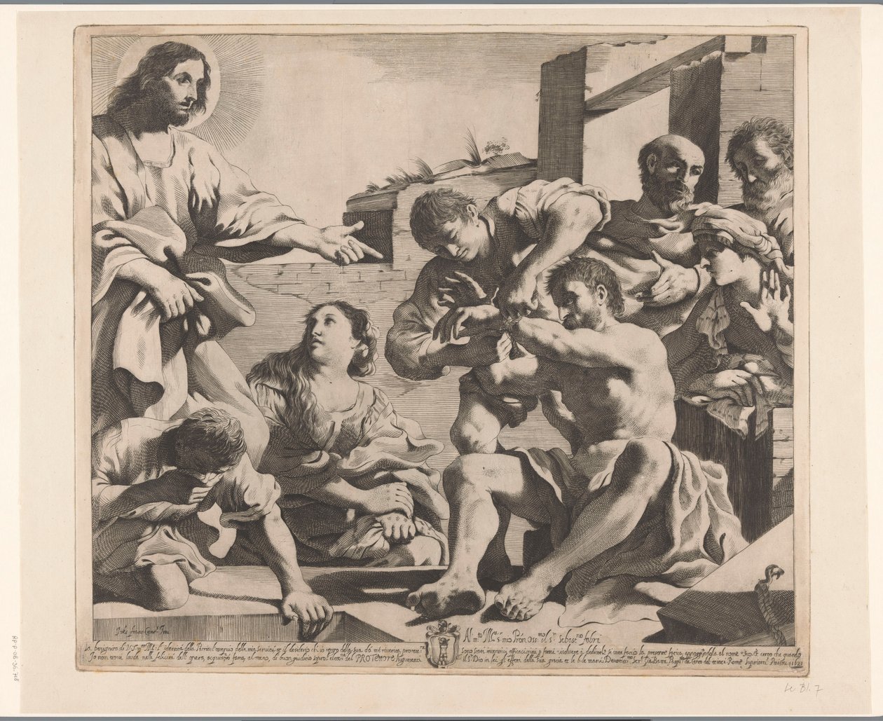 Oppdragelse av Lasarus av Giovanni Battista Pasqualini