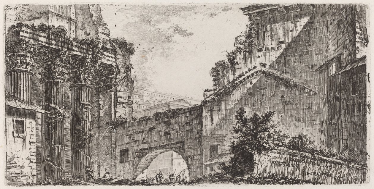 For av Augustus av Giovanni Battista Piranesi