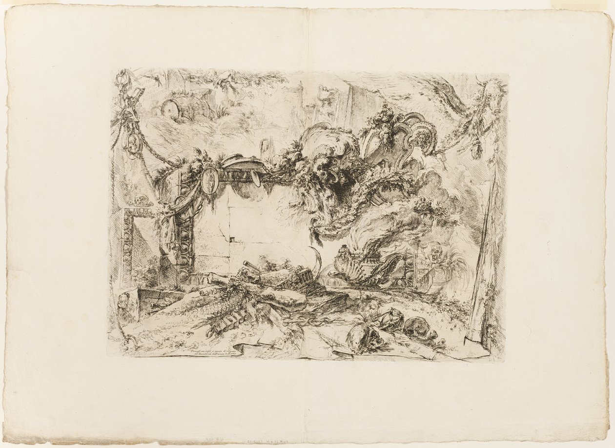 Det monumentale nettbrettet av Giovanni Battista Piranesi