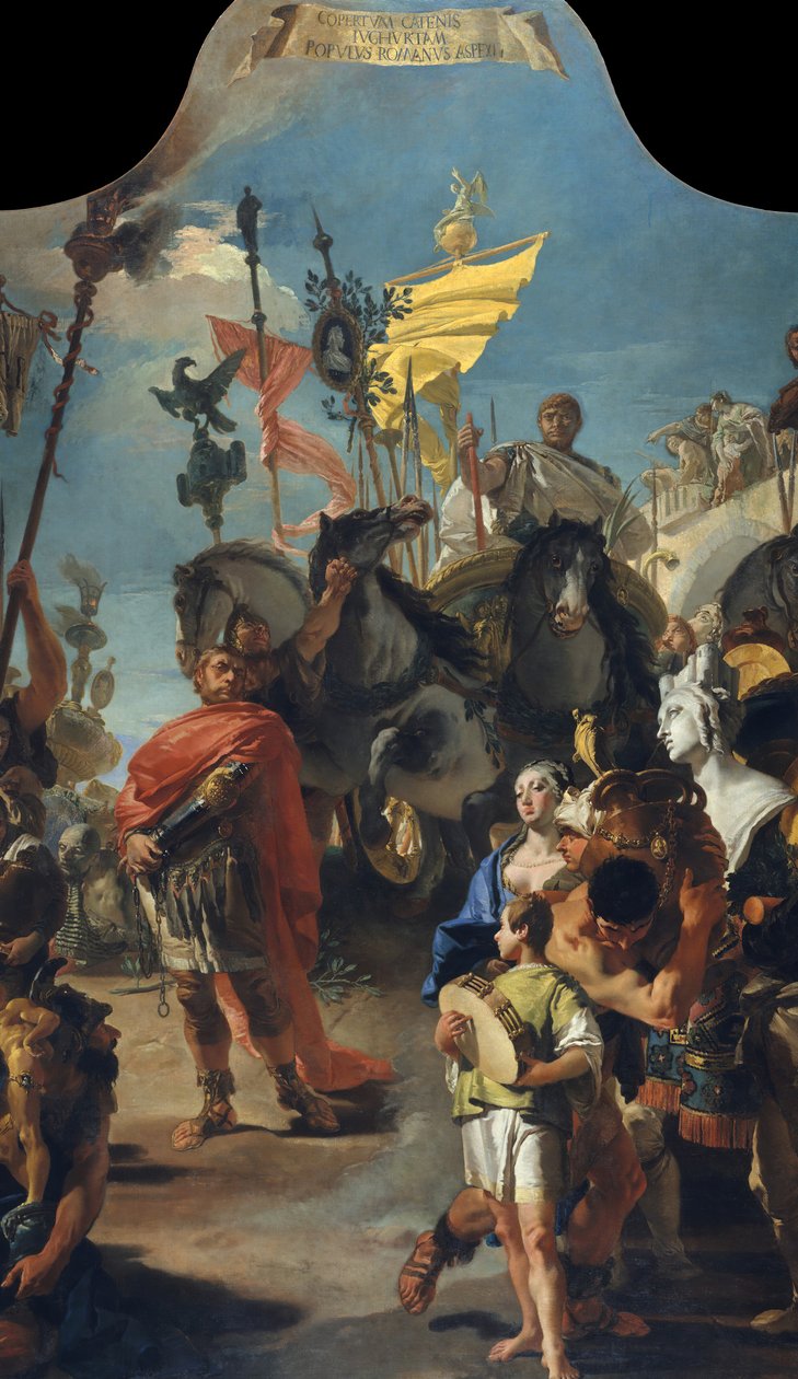 Marius triumf, 1729. av Giovanni Battista Tiepolo
