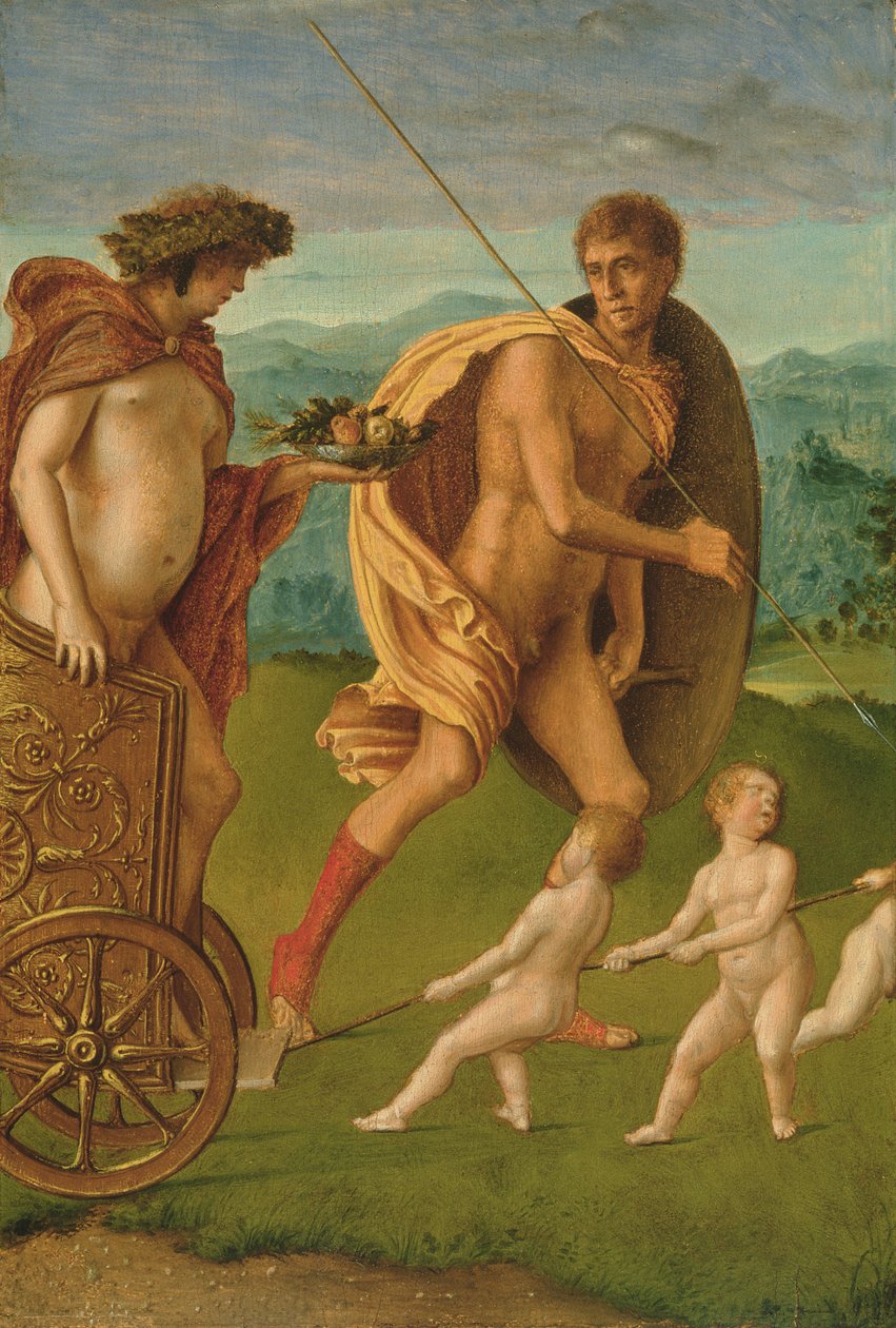 Allegori om heroisk dyd av Giovanni Bellini