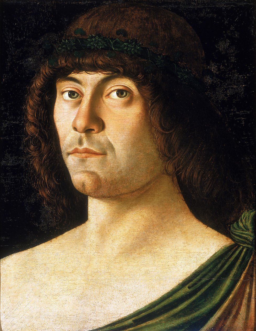 Portrett av en uidentifisert mann av Giovanni Bellini