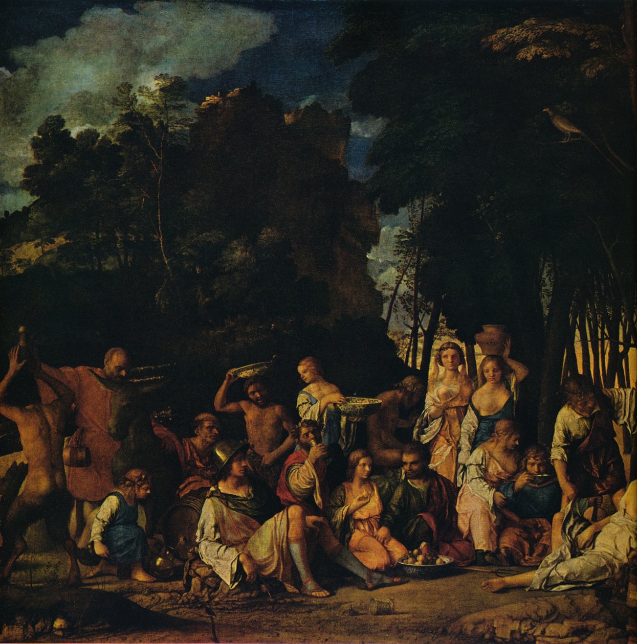 Gudenes fest, 1514-1529 av Giovanni Bellini