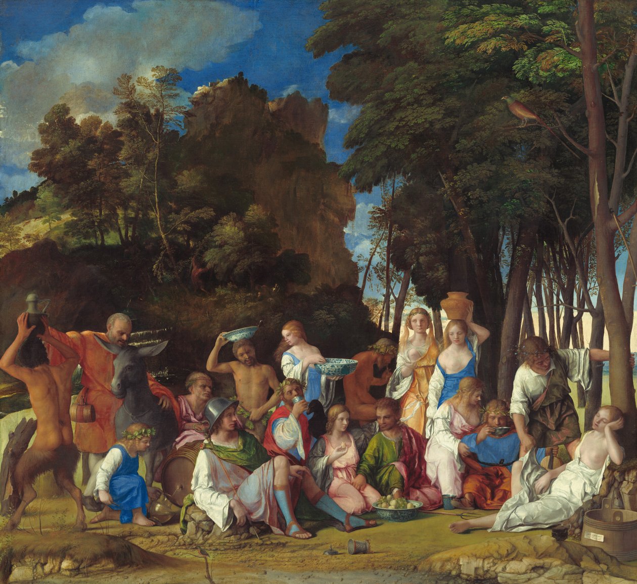 Gudsfesten, 15141529. av Giovanni Bellini
