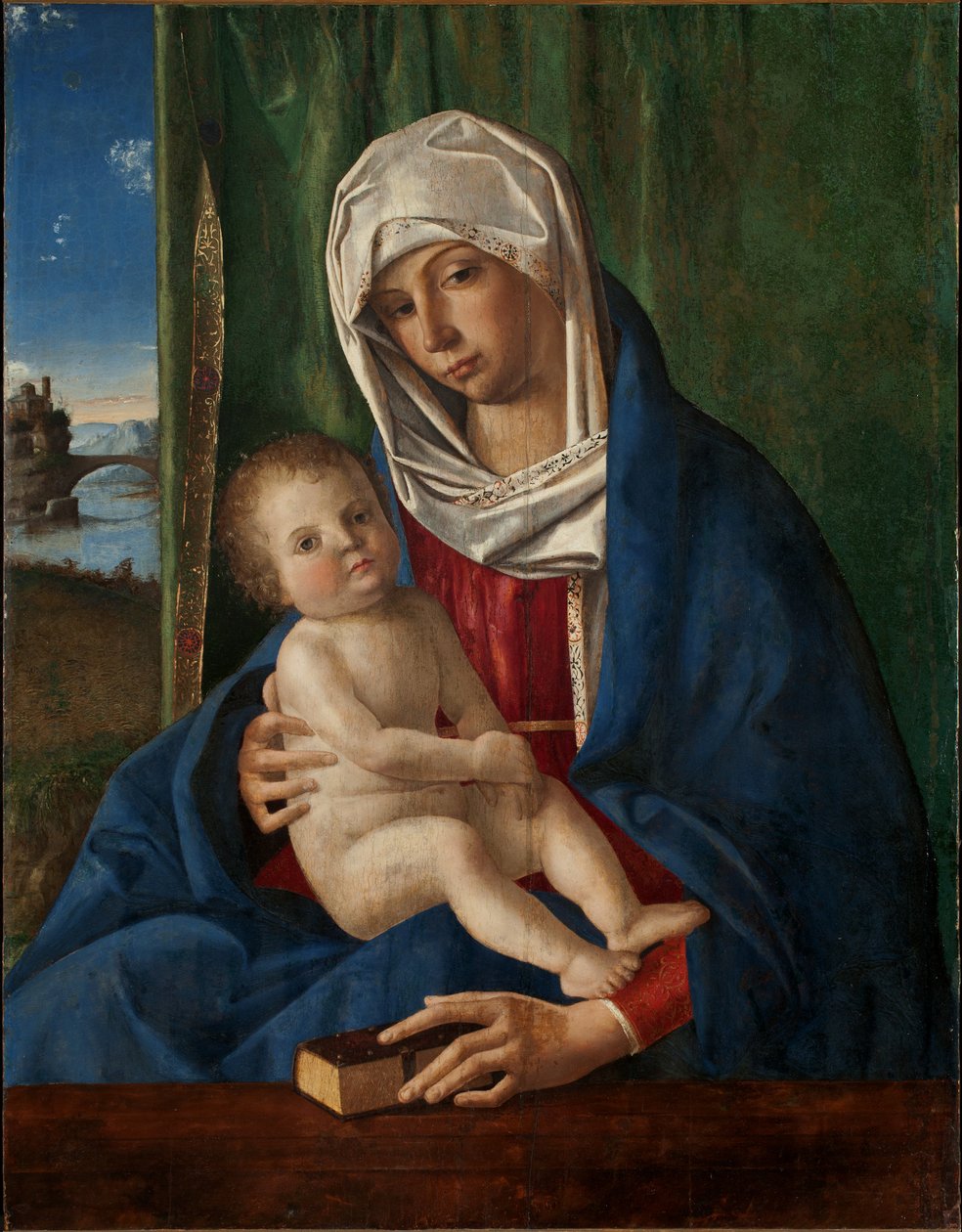 Jomfruen og barnet av Giovanni Bellini