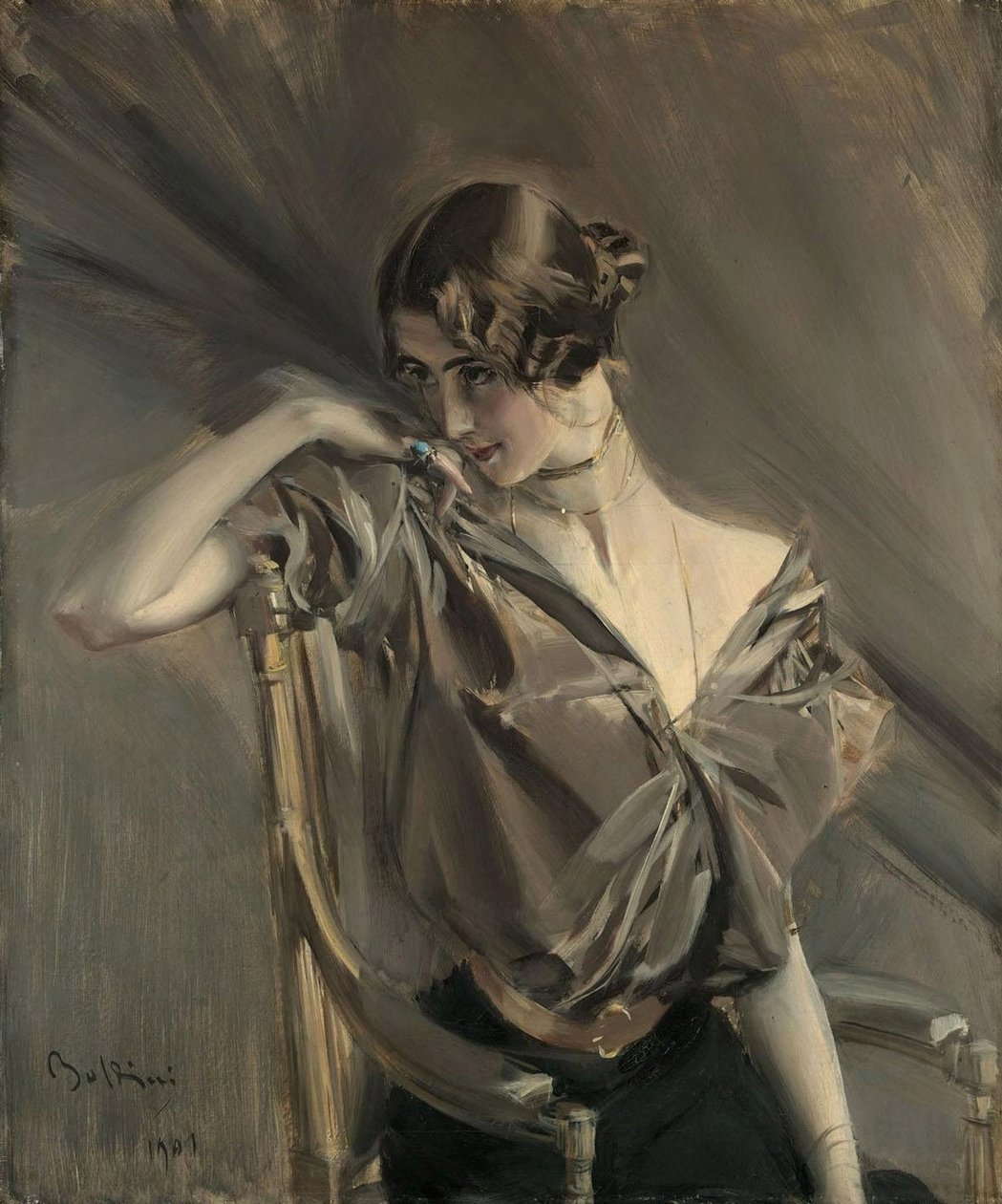 Cleo de Merode, 1901. av Giovanni Boldini