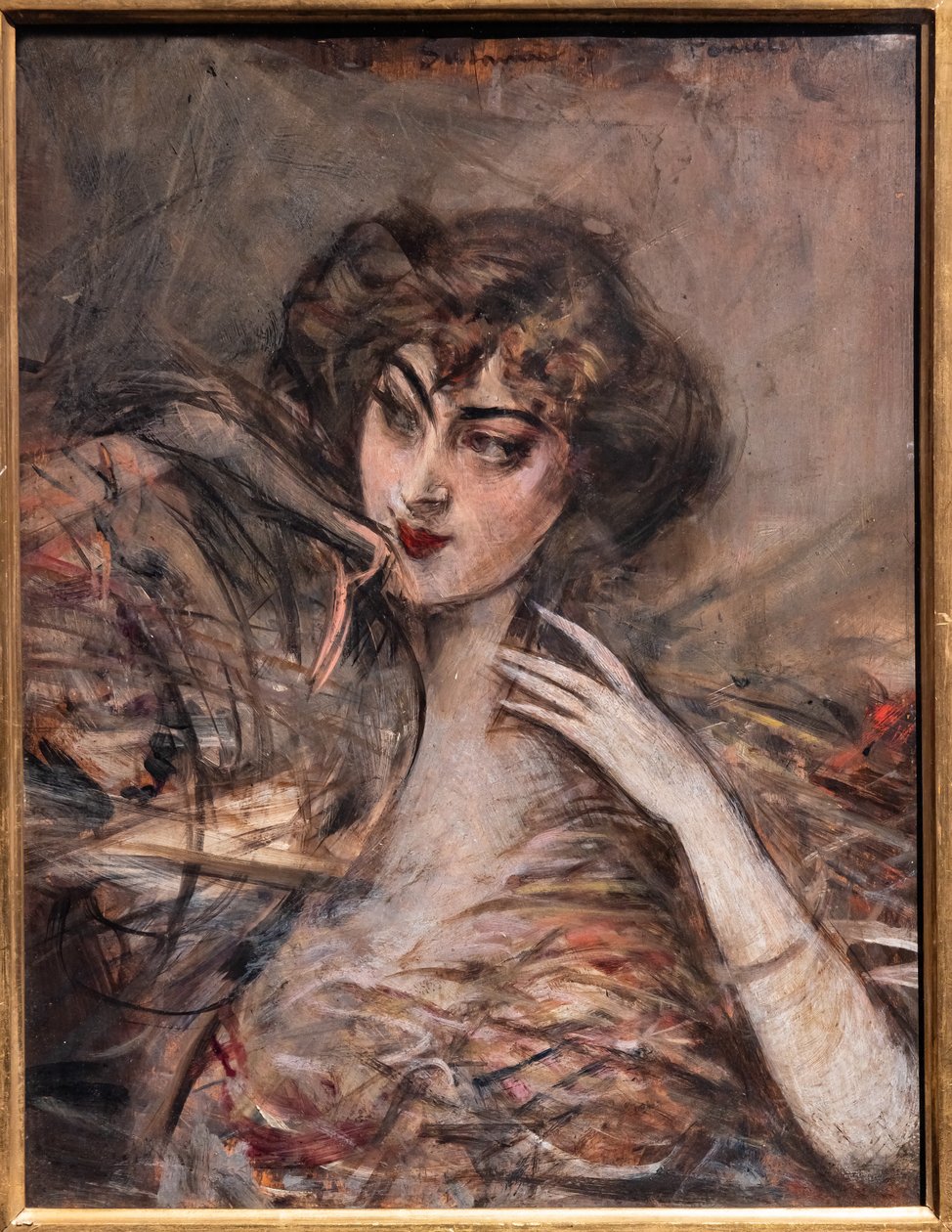 Frontportrett av Giovanni Boldini