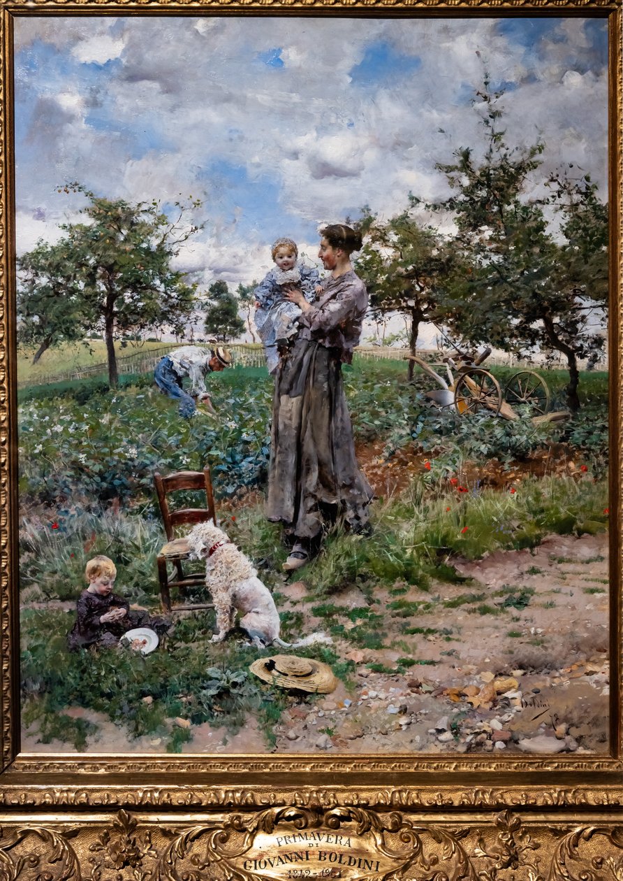 På landsbygda (Våren) av Giovanni Boldini