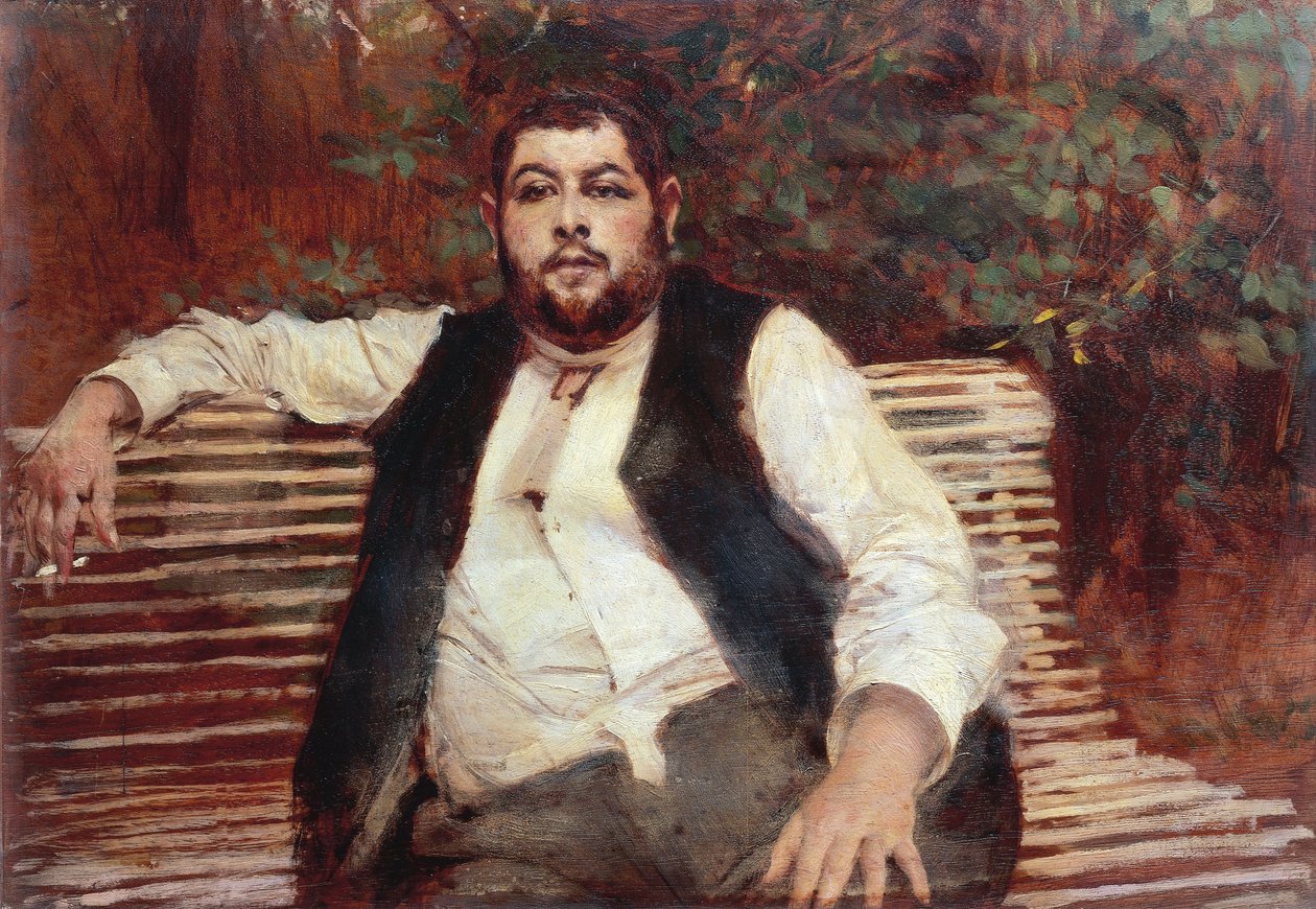 Italia, Ferrara, Gartneren til slør-Picard av Giovanni Boldini