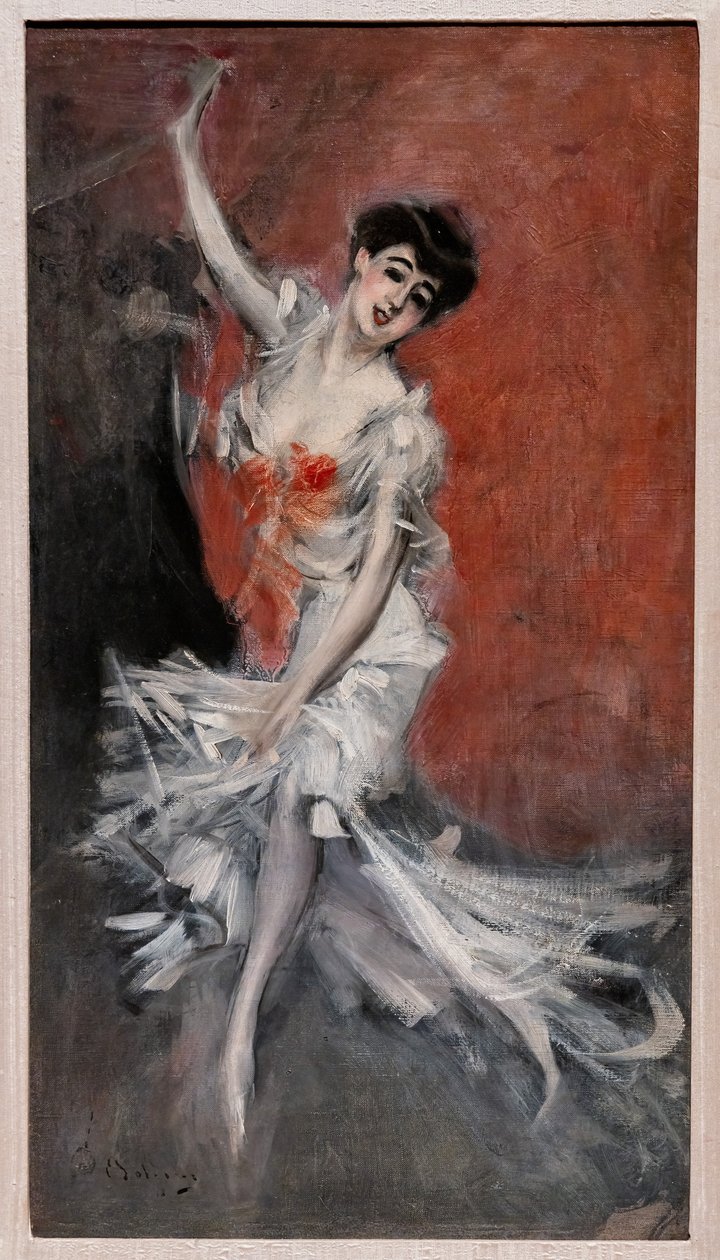 Portrett av en kvinnelig danser av Giovanni Boldini