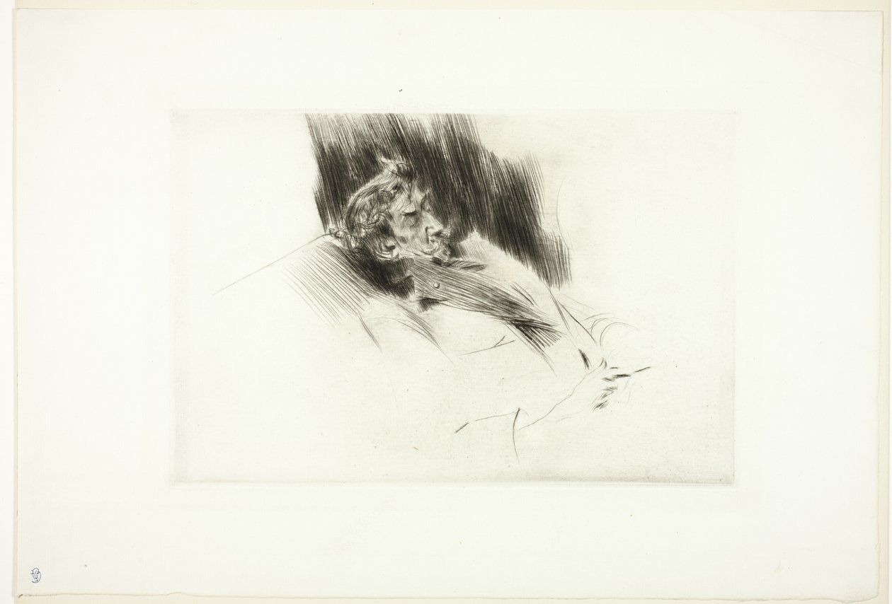 Whistler sover av Giovanni Boldini