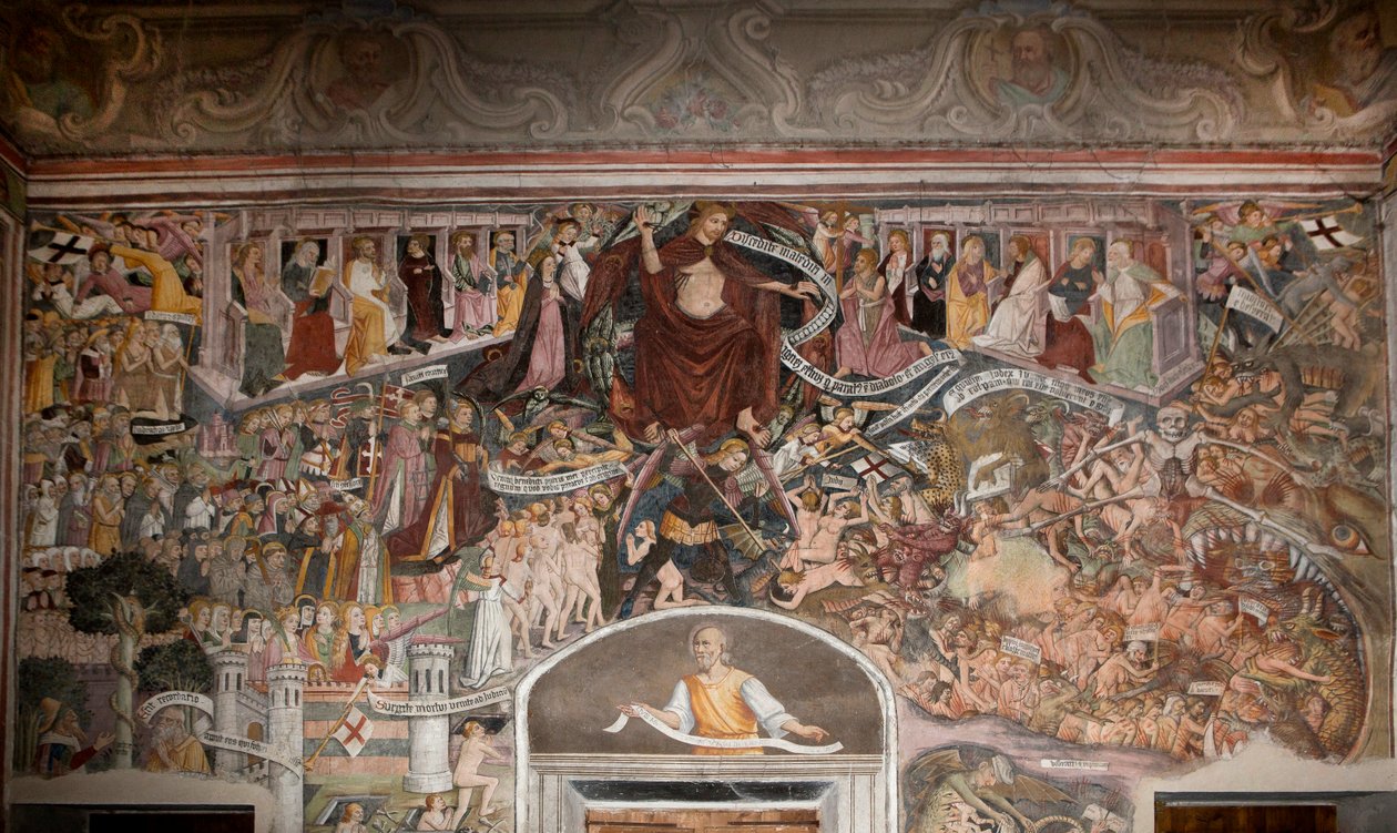 Siste dom, c.1492 av Giovanni Canavesio