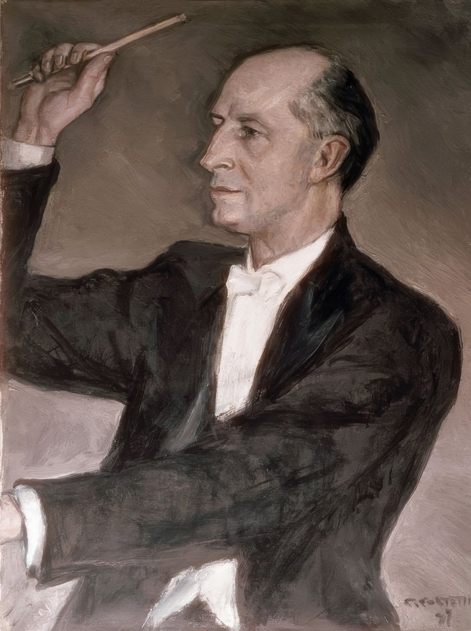 Carl Adolph Schuricht av Giovanni Costetti