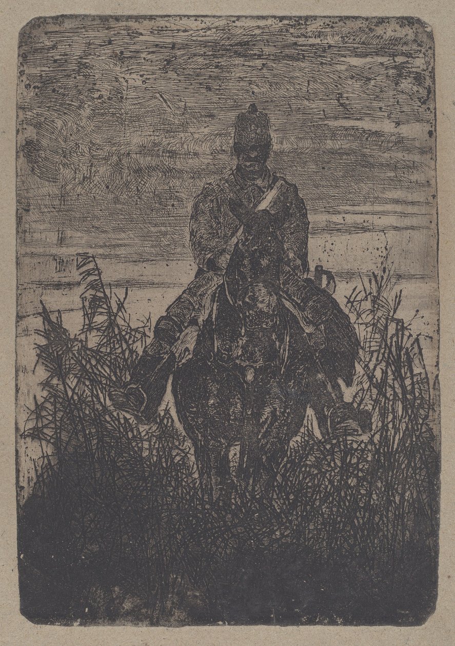Patrulje [Utforskning] av Giovanni Fattori