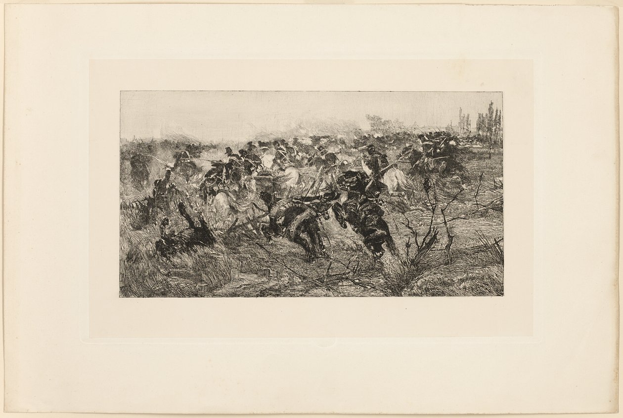 Kavaleriet av Giovanni Fattori