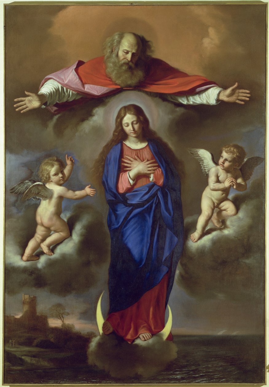 Den ulastelige unnfangelsen av Giovanni Francesco Barbieri