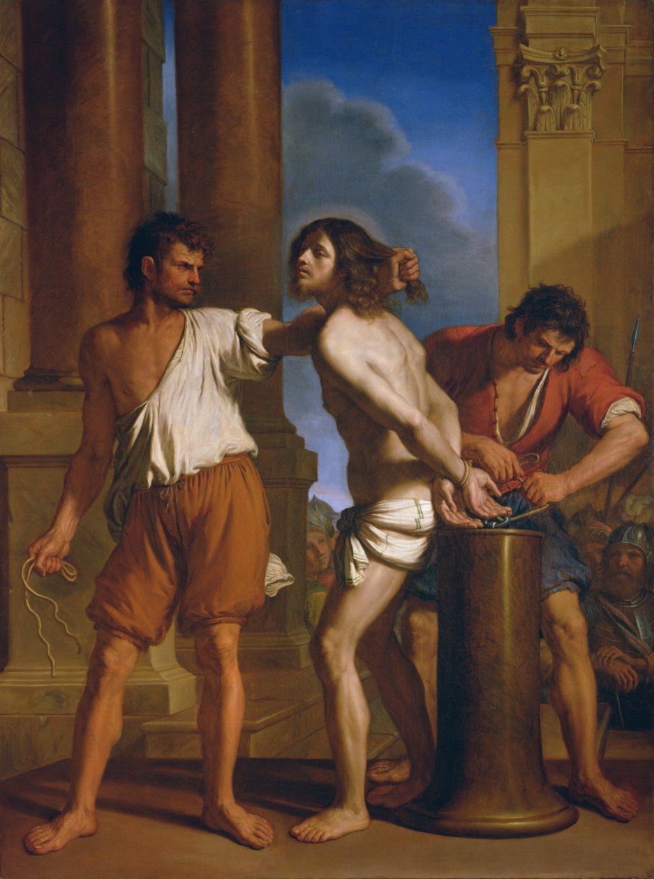 Kristi flagellasjon av Giovanni Francesco Barbieri
