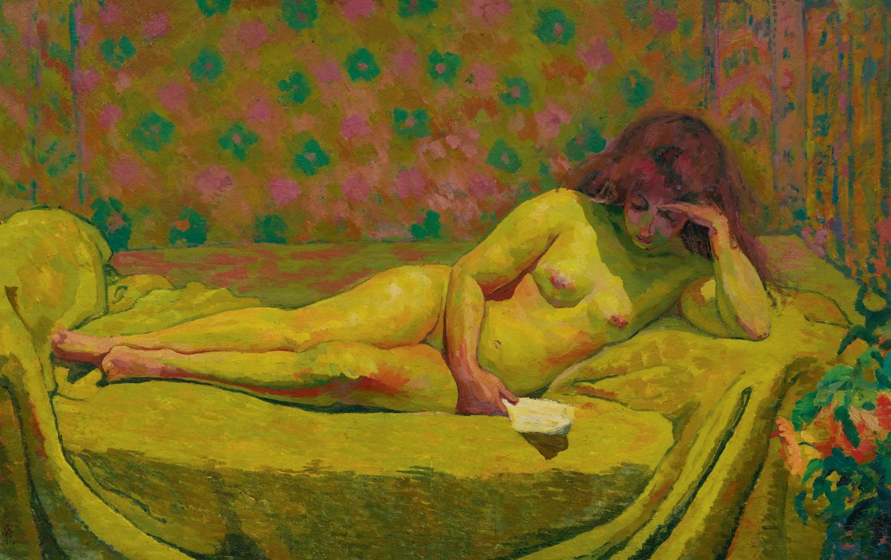 Theodora, 1914. av Giovanni Giacometti