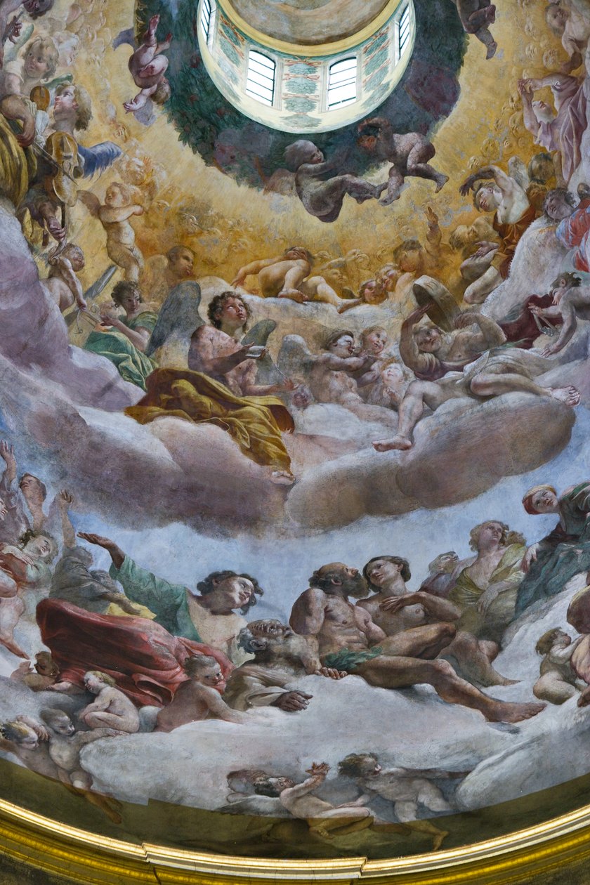 Glory of Paradise, detalj av Giovanni Lanfranco