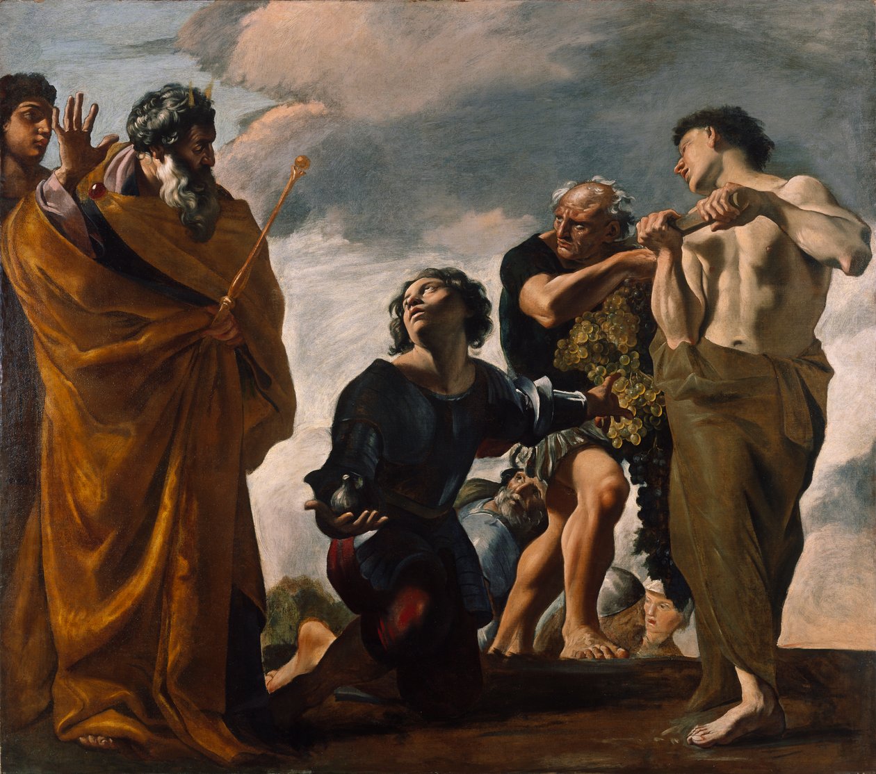 Moses og sendebudene fra Kanaan, 1621-24 av Giovanni Lanfranco