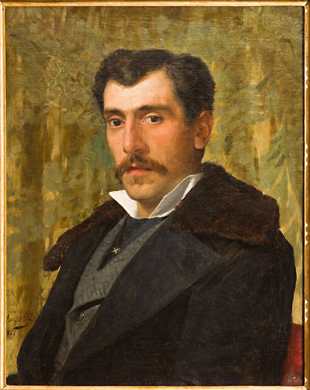 Selvportrett av Giovanni Muzzioli