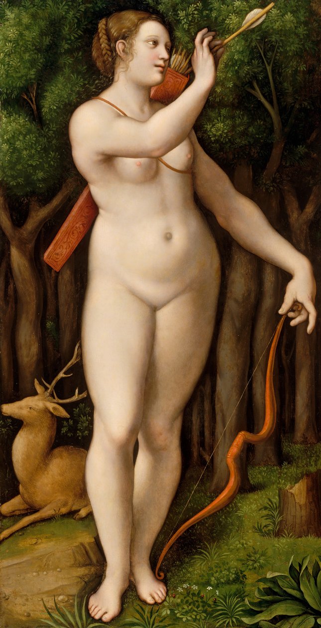 Jegerinnen Diana. av Giovanni Pietro Rizzoli