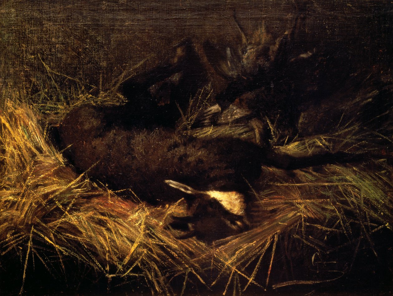 Død gems av Giovanni Segantini